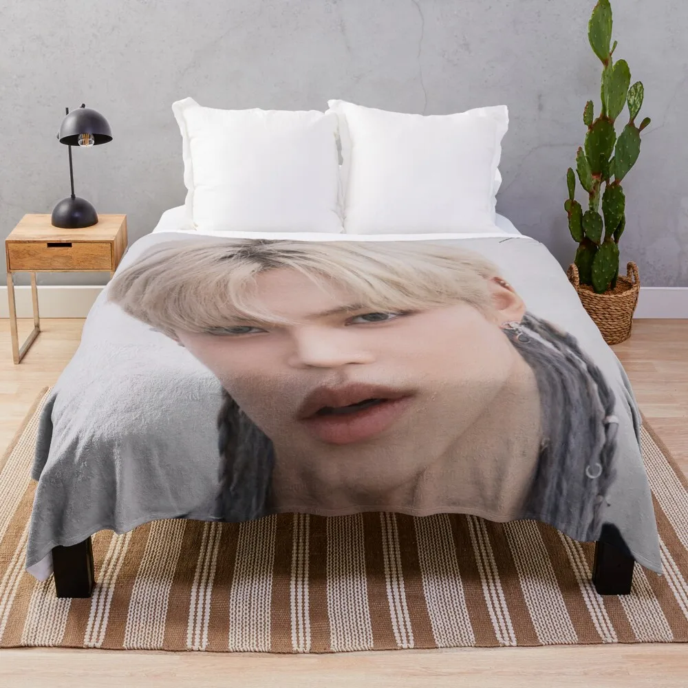 

Пушистое одеяло Felix Stray Kids NoEasy с шумным SKZ kpop возвратом 2, пушистое одеяло