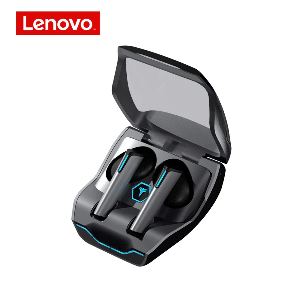 

Игровые наушники Lenovo XG02 с низкой задержкой, Беспроводная Bluetooth-гарнитура, HIFI качественный звук, длительный режим ожидания, водонепроницаемы...