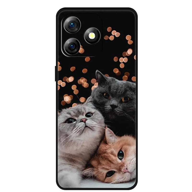 Чехол для телефона Ulefone Note 18 Ultra задняя крышка чехол Note18 черный силиконовый мягкий