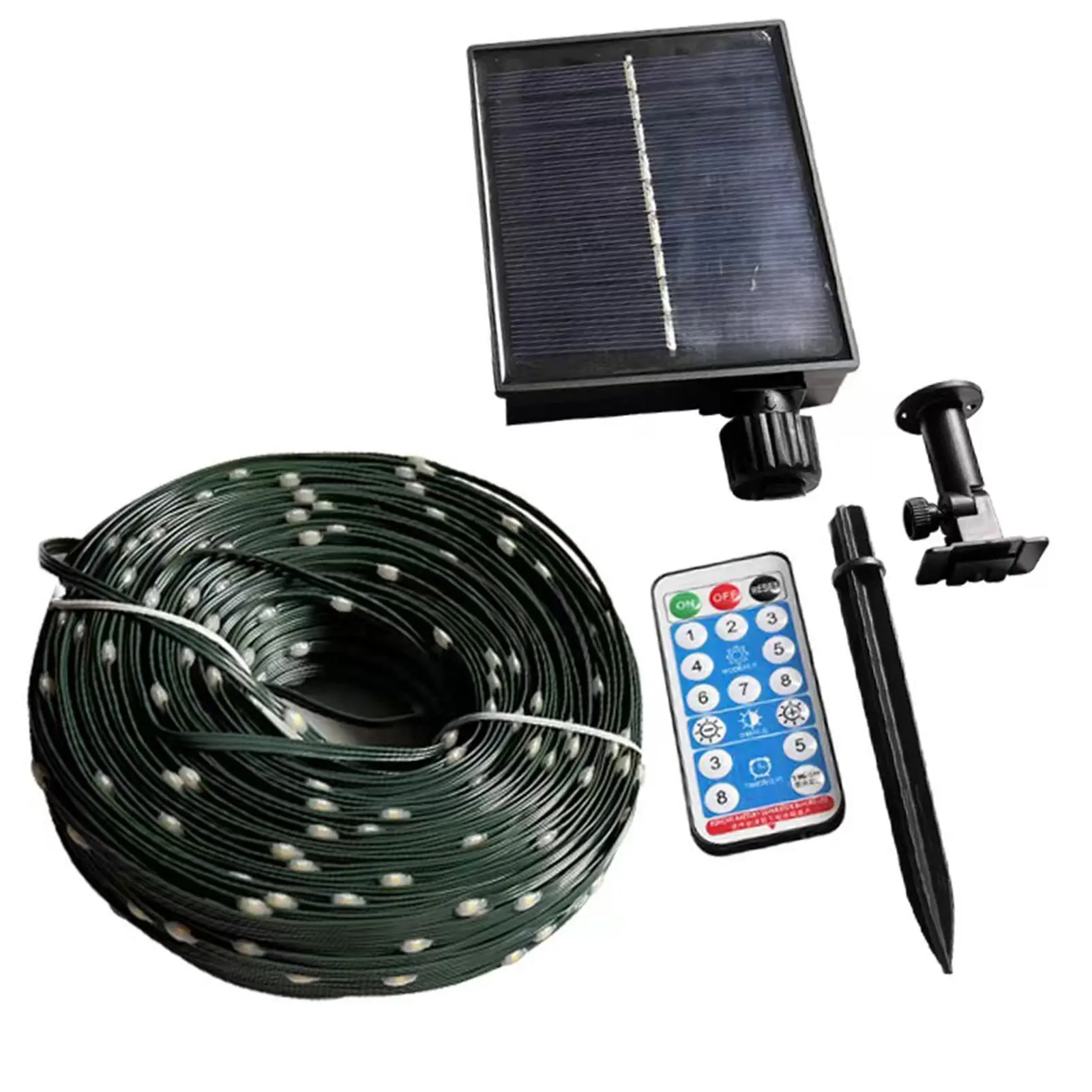 

Гирлянда на солнечной батарее, водонепроницаемая гирлянда на солнечной батарее, садовая Декоративная гирлянда для рождественской елки