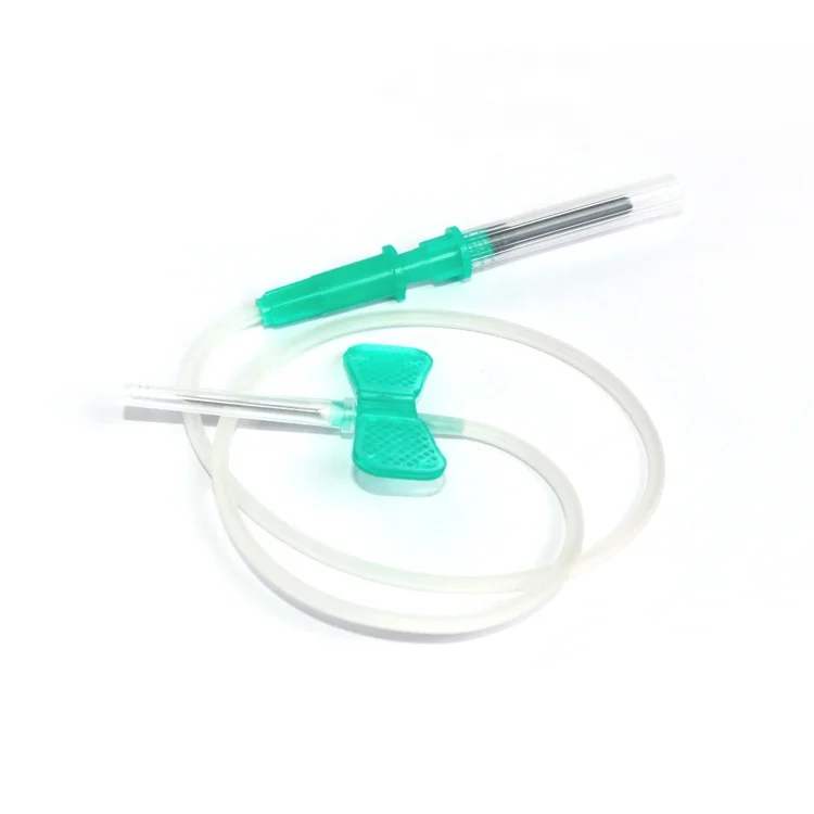 

18g,21g,22g,23g,25g,27g,30g hospital use butterfly needle vacuum medical disposable blood needle butterfly type