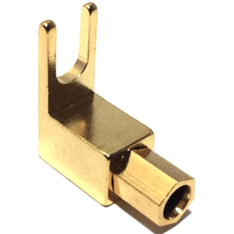 Лучшие предложения вилка-Лопатка под прямым углом и соединительная вилка-4 мм