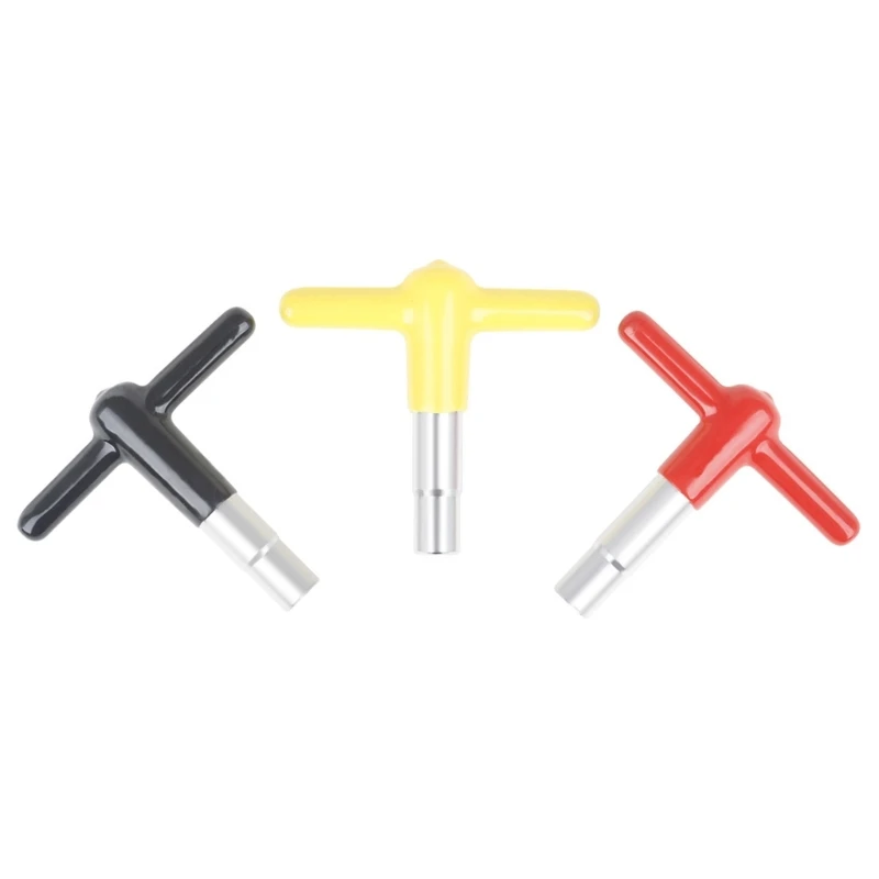 

Adjusting Wrench Zinc Alloy T-Shaped Square Hole Wrench Drum Percussions Instrument Adjustment Tool Drum Tunings