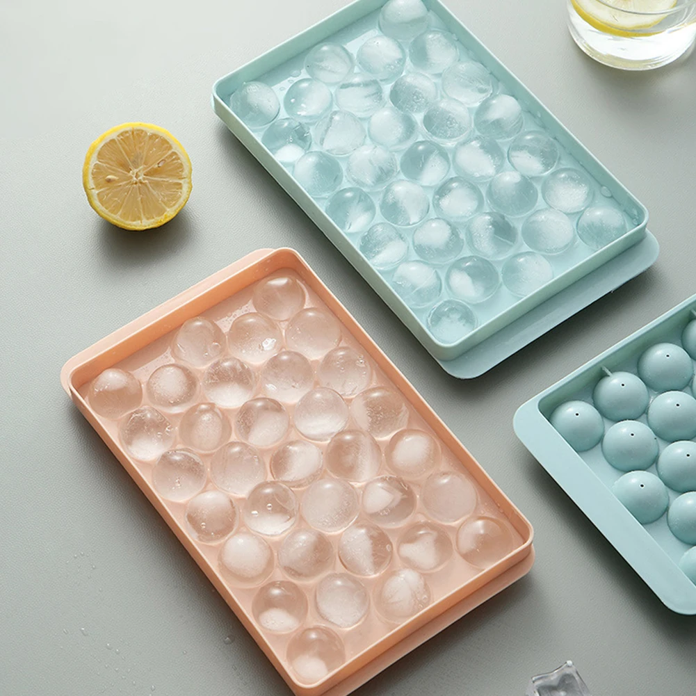 Форма для льда с крышкой круглая форма кухни бара кубики приготовления коктейлей