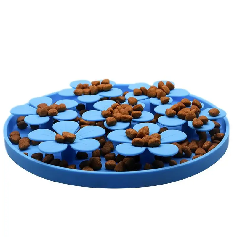 

Silicone Pet Licking Pad Feeding Mat For Dog&Cat Dog Bath Distraction Device Alternative To Slow Feeder Bowls And Dog Cat Puzzle