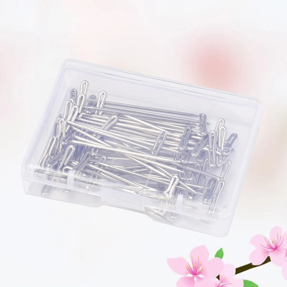 50 шт. 27 мм набор из нержавеющей стали T с пластиковой коробкой для блокировки и