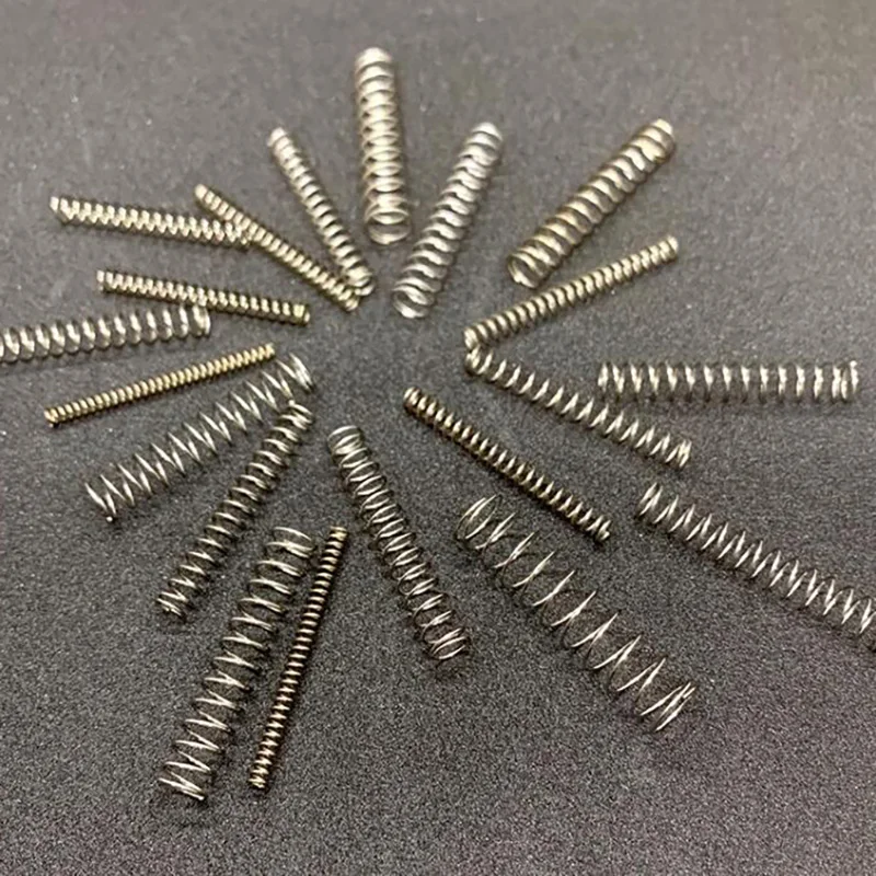 Компрессионная пружина различные размеры маленькое давление