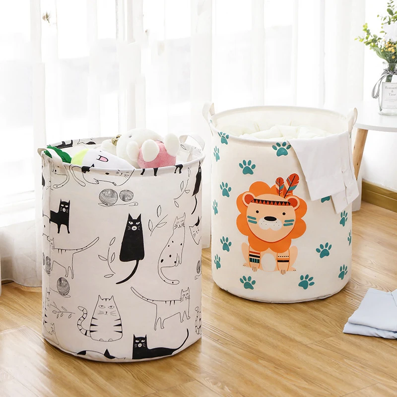 

Basket Storage 100L Dirty Laundry Basket Foldable Round Waterproof Organizer Bucket Laundry Organizer Laundry Hamper