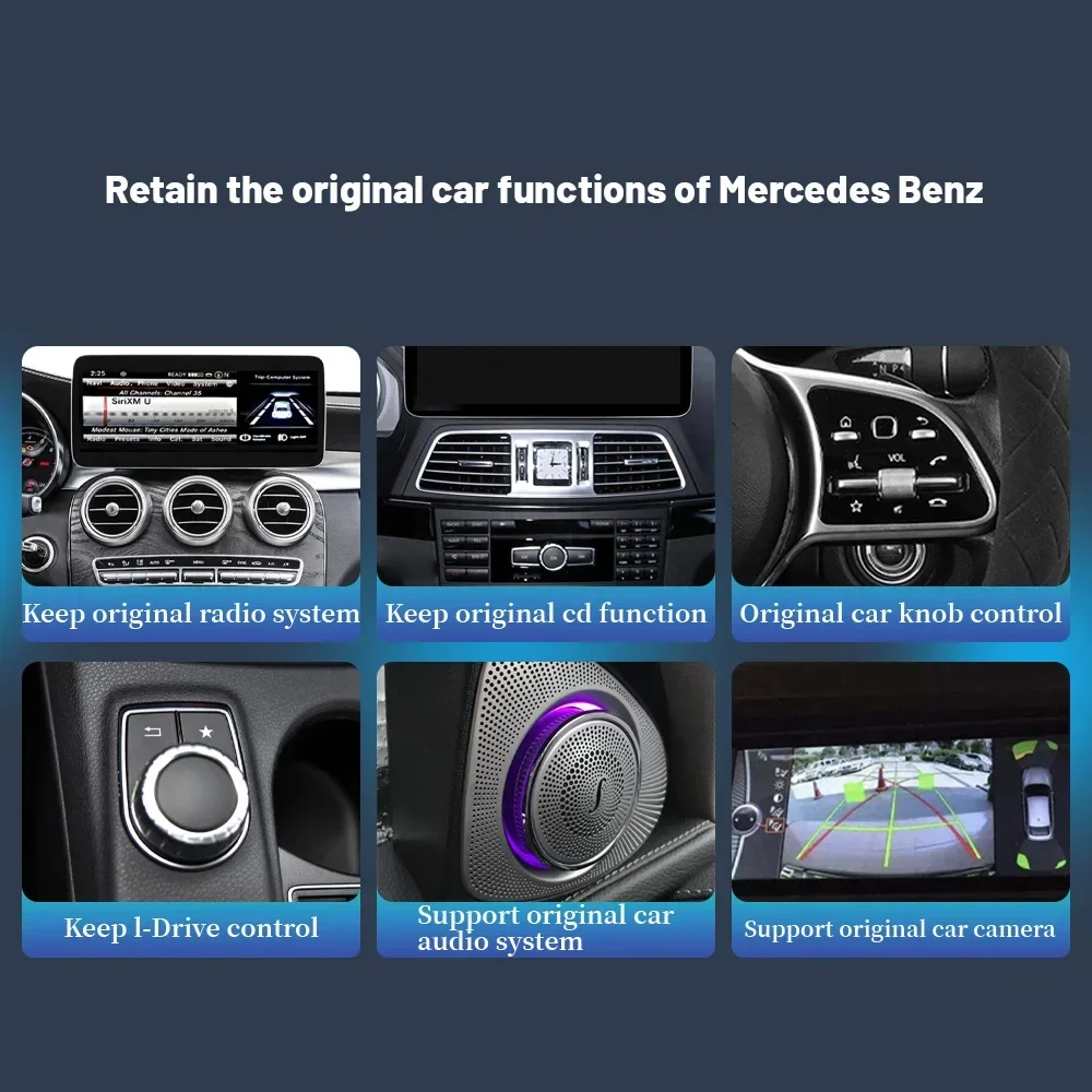 12 3 &quotдля Mercedes Benz Glml W166 X166 Gl350 Gl63 Мультимедийное автомобильное радио Bluetooth Android 4G