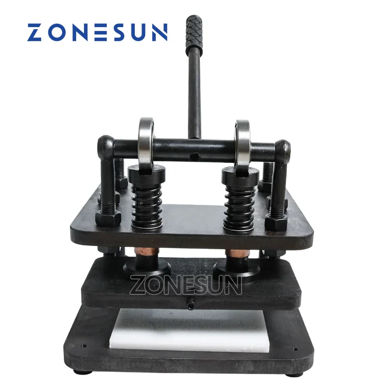 ZONESUN 2613 см ручная машина для резки кожи «сделай сам» бумажник сумка Фото Бумага ПВХ/эва листорезка инструмент для высечки кожи