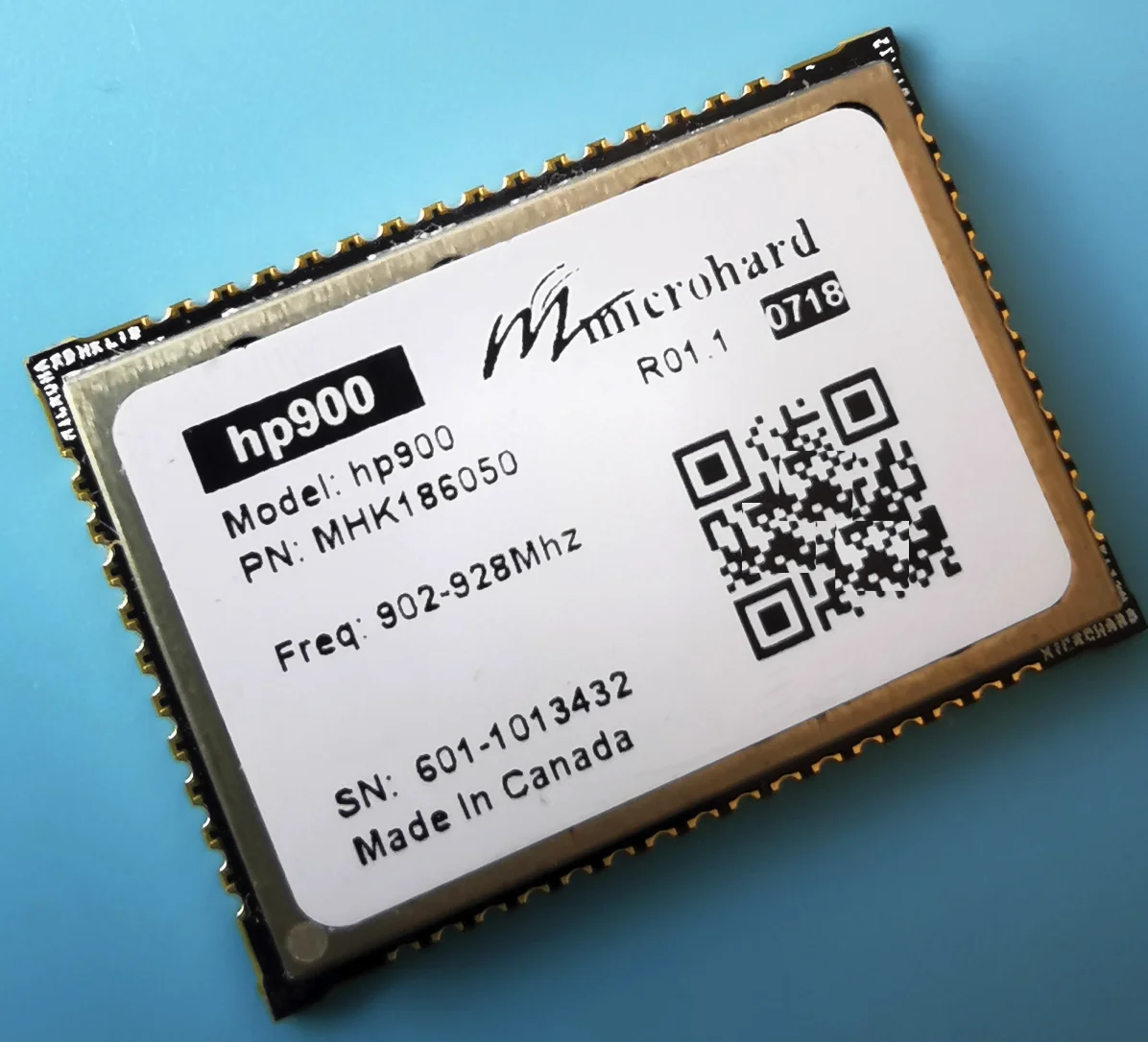Фото Модуль радиомодемов Microhard HP900, электронные компоненты с материнской платой, миниатюрный 900 MHK186080 №4