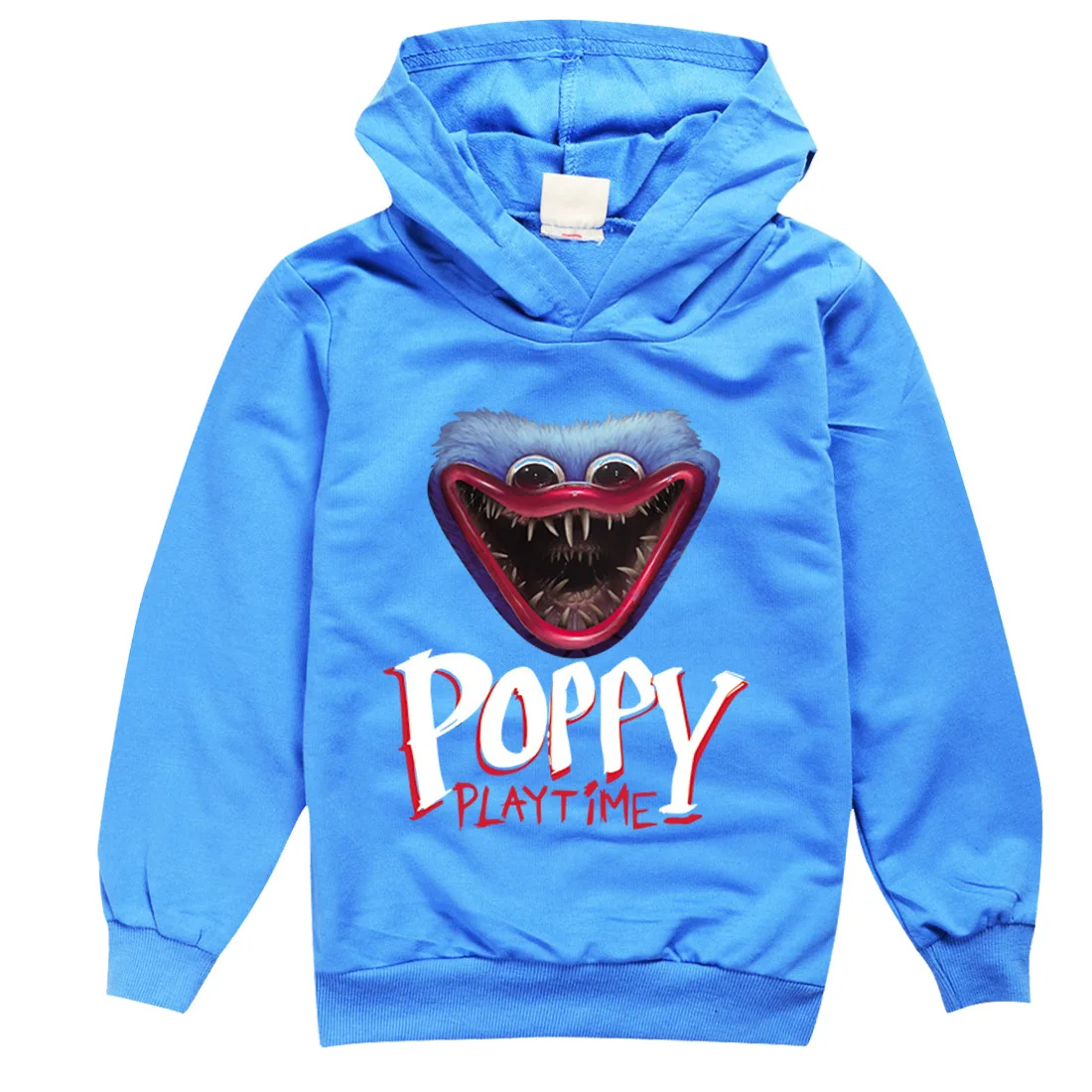 

Fashion Poppy Playtime Clothes Kids Horror Huggy Wuggy Hoodies and Sweatshirt Toddler Girls Casual Hooded Coats Baby Boy Outfits