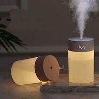 portable air humidifier for home ultrasonic mini aromatherapy diffuser electric car mist maker with colorful night free shipping