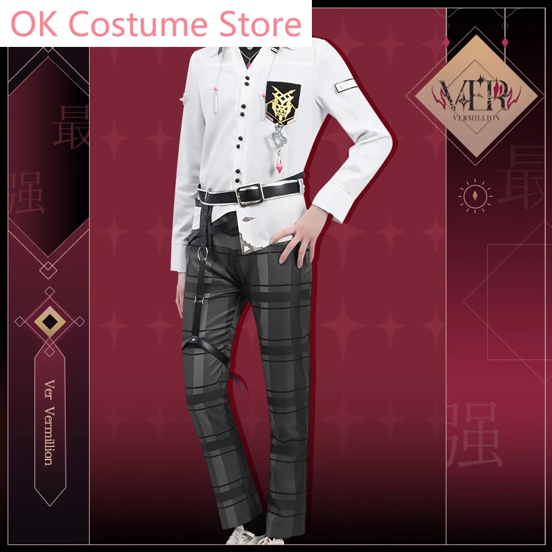 Аниме! Костюм для косплея Vtuber Nijisanji xсолей Ver verмиллионов