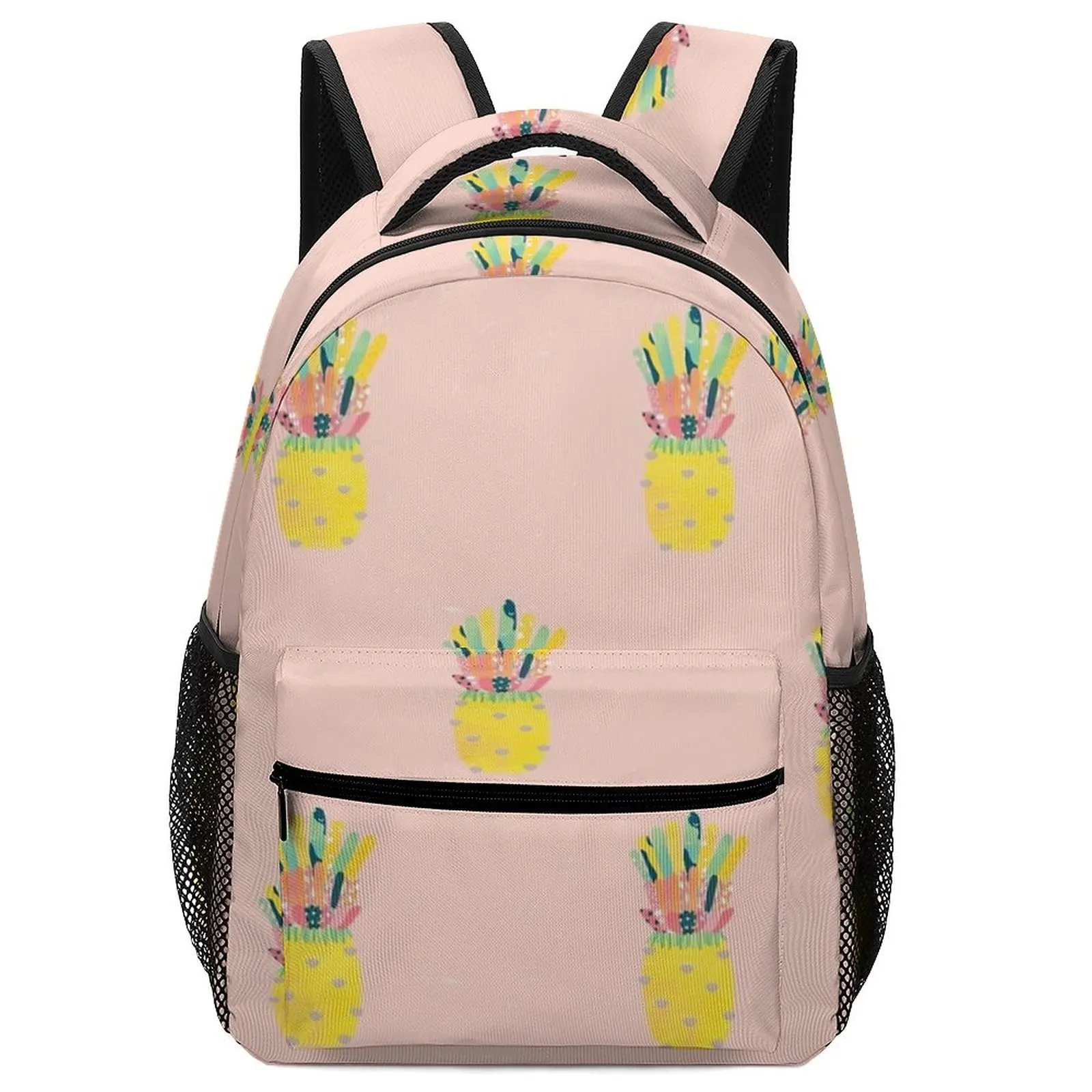 Pineapple Party Children Kids Art Primary School Bag Girl Teenagers School Bags Tactical Backpack