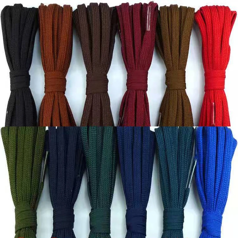 

Polyester Small Flat Bandwidth0.6cm Suitable for Leather Shoe Lace Casual Leather Shoe Lace Athletic Shoe Laces