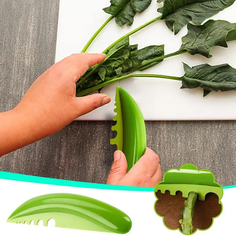 

1PC Vegetable Peeler Herb Leaf Stripper Holes Leaf Separator Herbal Separator Peeling Tool Kitchen Accessories Cooking Utensils