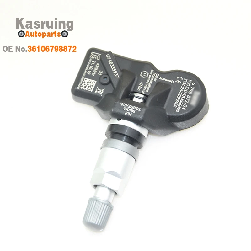 

TPMS Tire Pressure Monitor Sensor 36106798872 6874830 for BMW 2 3 4 5 6 7 X1 X3 X4 Z4 Mini COOPER R60 ROOLS ROYCE Ghost 433MHz
