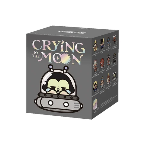 POP MART CRYBABY CRYING TO THE MOON-SITTING SERIES Фигурки Mystery Box