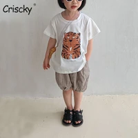 criscky girls stripped shorts teenagers summer fashion short pants kids korean clothes childrens shorts for teenage girls