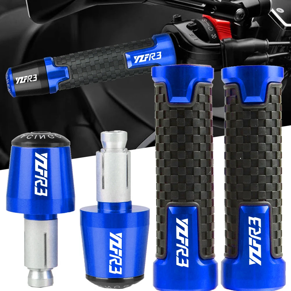 

For YAMAHA YZFR3 YZF R3 YZF-R3 2015-2024 2023 2022 2021 2020 2019 Motorcycle Accessories Handlebar Hand Grips Handle Bar End Cap