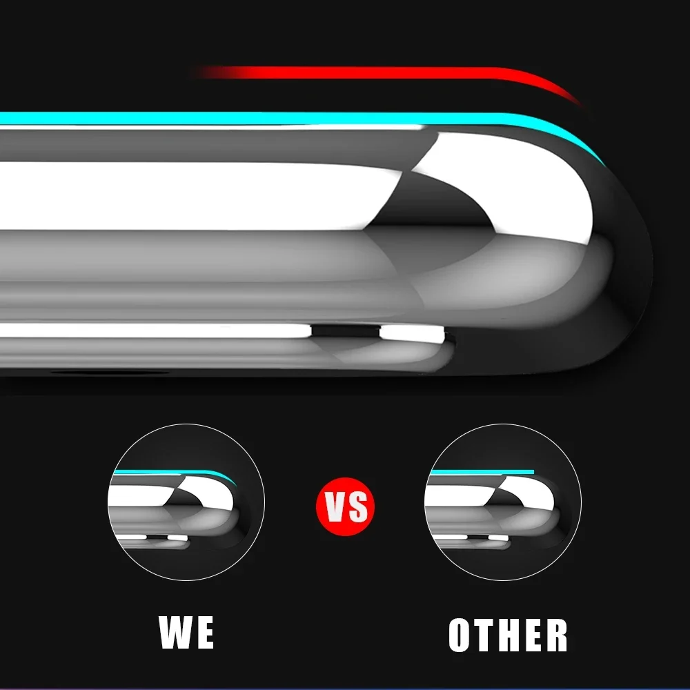 PEHAEL 3 шт. полное покрытие с черными краями HD закаленное стекло Защита экрана для