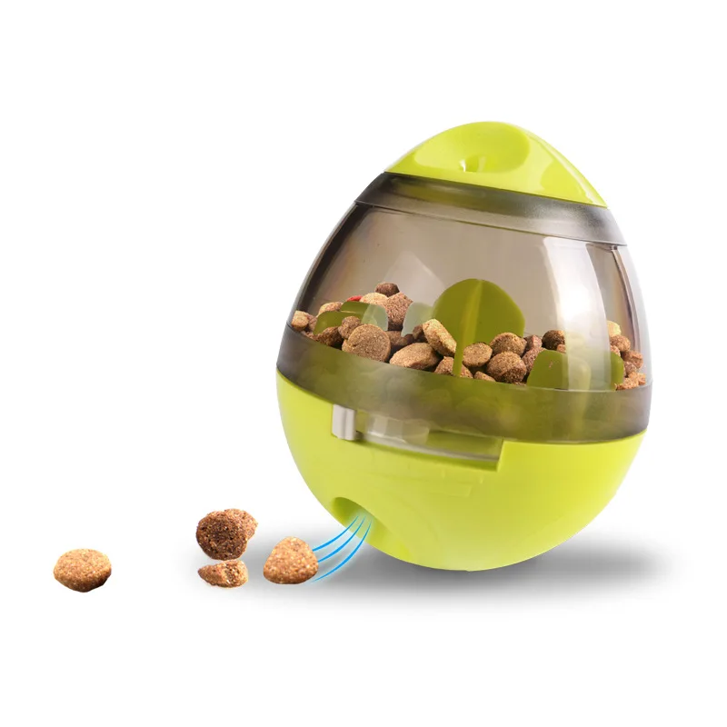 

Explosive Oval Dog Educational Pet Toy Fun Tumbler Leak Interactive Food Ball Accessories Bowl Supplies Food Dog Food Bowl