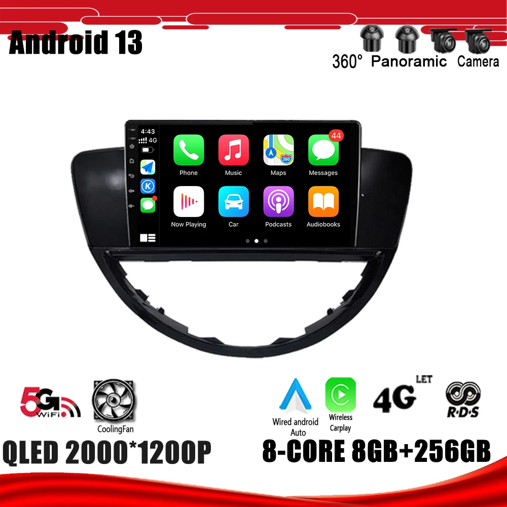 

Автомобильный радиоприемник, мультимедийный плеер Android 13 для Subaru Tribeca 2007-2011, навигация GPS DSP Carplay WIFI