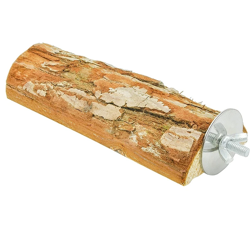 2 шт. игрушки для попугаев клетка птиц деревянная подвесная игрушка-окунь