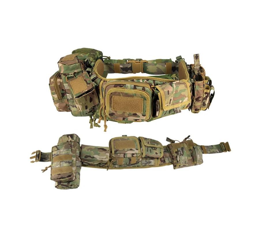 Outdoor Human CS Game Multi - Functional Combination Belt Equipment Tactical Waist Cover Set General
