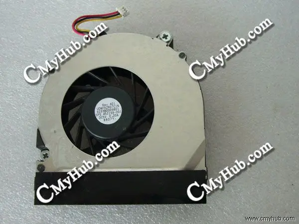 Для HP Compaq 8510p 8510w 8510 UDQFRZR07C1N 6033B 0009801 СПС 452199 -001 Вентилятор охлаждения процессора