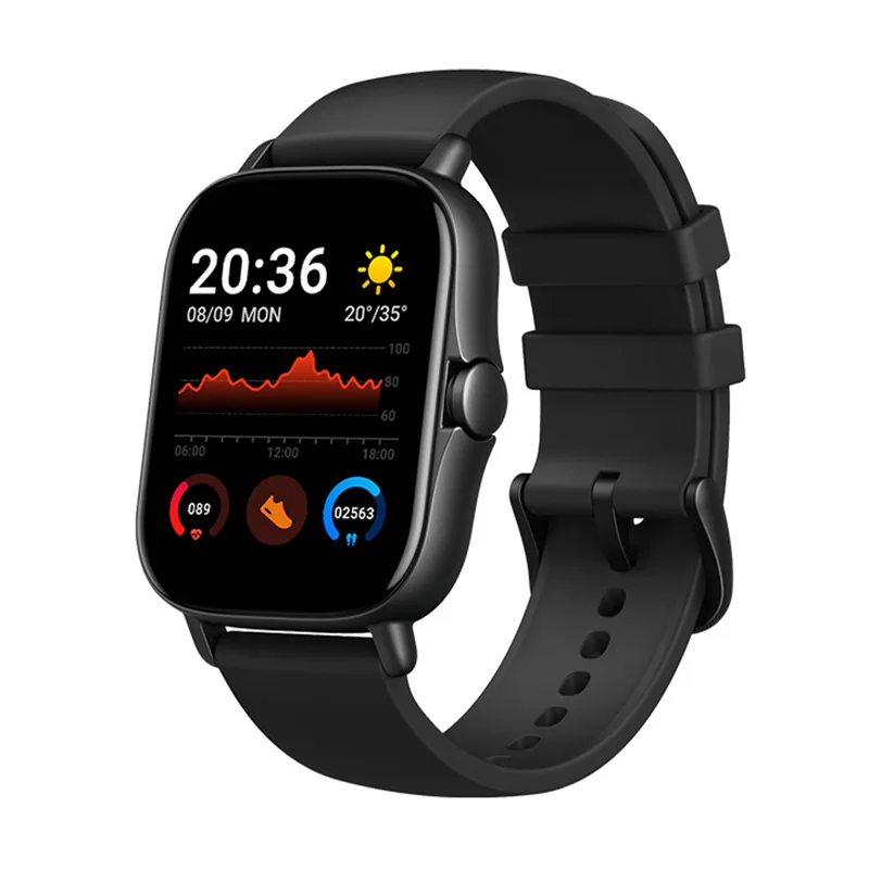 

Смарт-часы GT20 мужские с поддержкой Bluetooth, сенсорным экраном 1,69 дюйма и Пульсометром