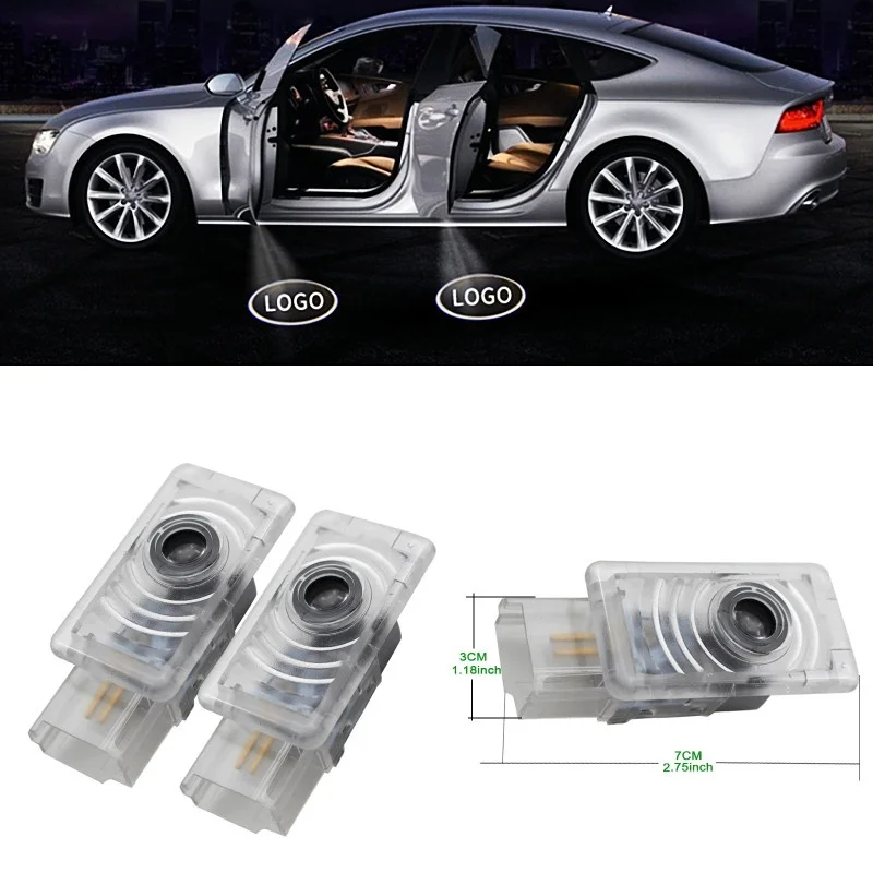 car accessories For b-uick LaCrosse Envision welcome lights dedicated car logo door lights auto LED