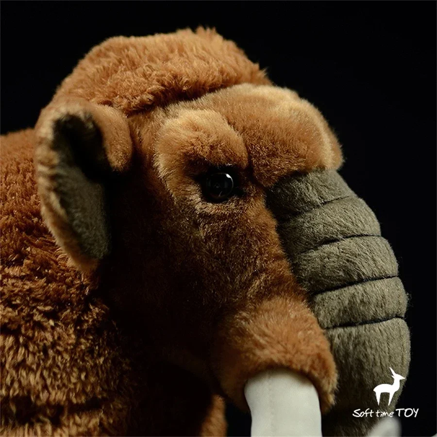 Плюшевая игрушка Mammoth высококачественный слон плюшевая окаменелость Peluche