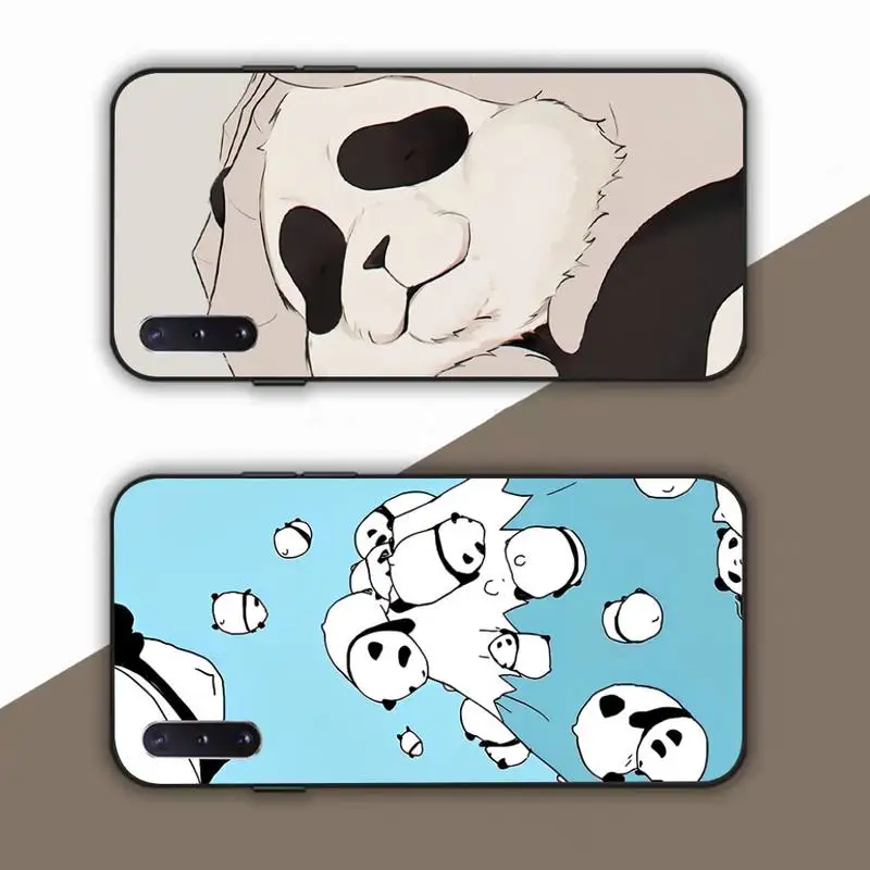 

Cartoon Cute Panda Phone Case for Samsung Note 5 7 8 9 10 20 pro plus lite ultra A21 12 72