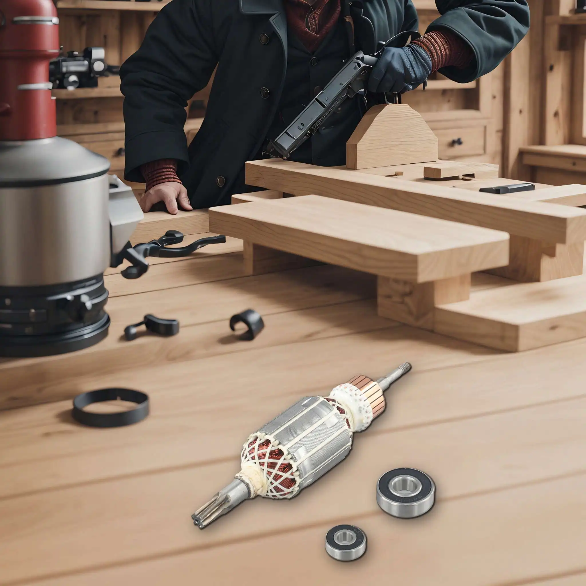 Высококачественный ротор якоря для электрического молоткового ротора HR4001C HR4010C