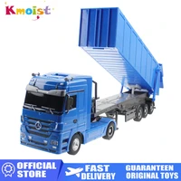rc dump truck container trailer container truck rechargeable 2 4g 132 dump truck 10 wheels radio remote control toys for boys