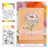2022 new flower metal cutting dies stamps scrapbook diary decoration stencil embossing template diy greeting card handmade