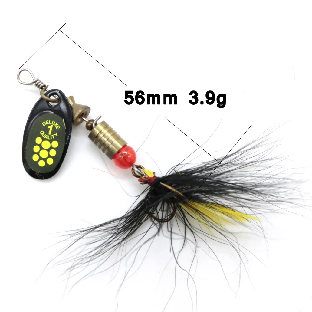 10 шт./лот рыболовные приманки-спиннеры 3-7 г рыболовный воблер металлические