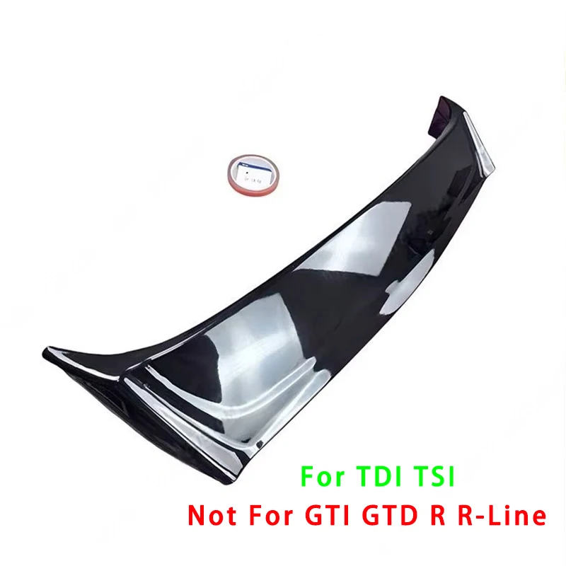 

Для Volkswagen Golf 7/7.5 MK7 MK7 Facelift GTI GTD R TDI TSI 2013-2020 Стиль робота Задний спойлер на крышу Крыло Багажник Губа Спойлер Крышка