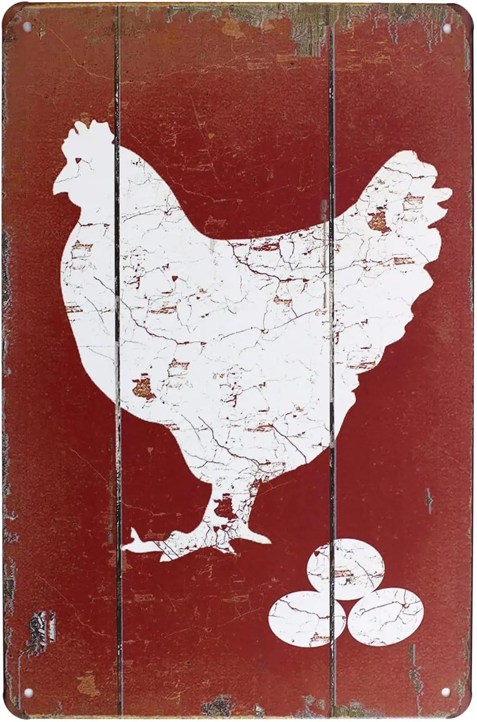 ARTCLUB ферма свежие яйца курица металлический знак Ретро фотообои Декор домашний декор металлический знак