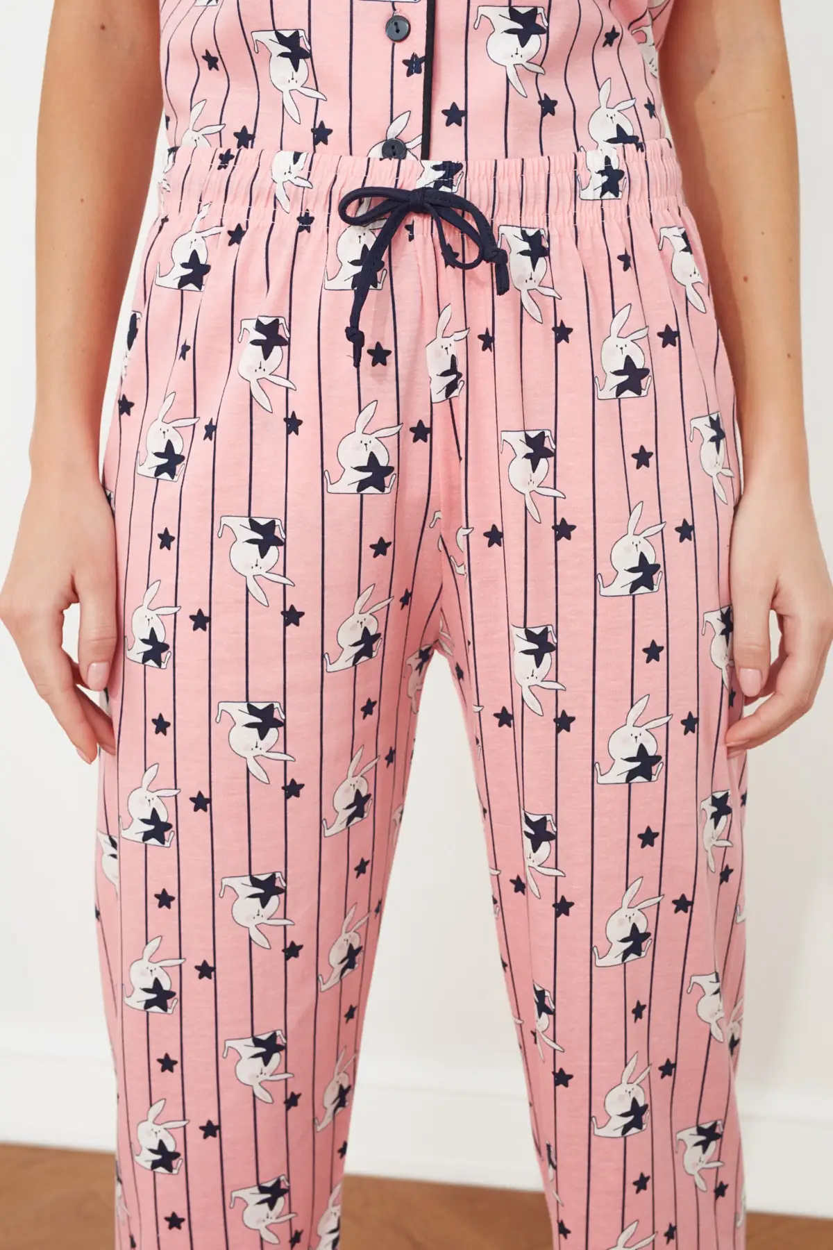 

Trendyol Printed Knitted Pajamas Set THMSS21PT1217