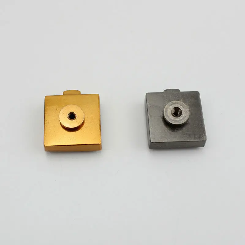 24X24mm high quality Square lock Invisible Lock Genuine Leather  Bags Parts Hardware Accessories