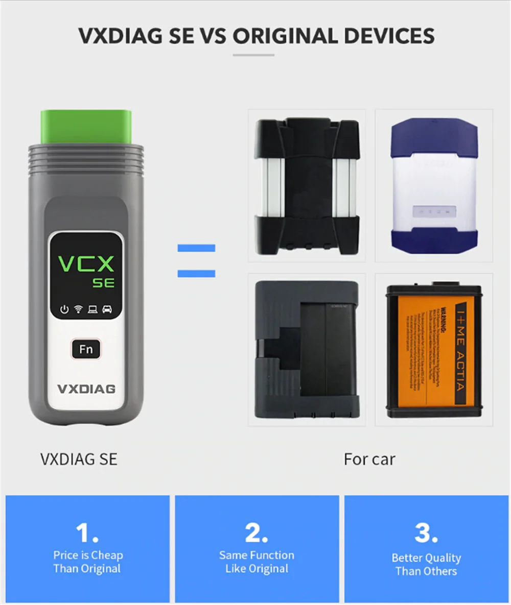 

VXDIAG VCX SE for BM-W Diagnostic and Programming Tool with V2023.3 HDD Support Online Coding Perfect Replace ICOM A2 A3 NEXT