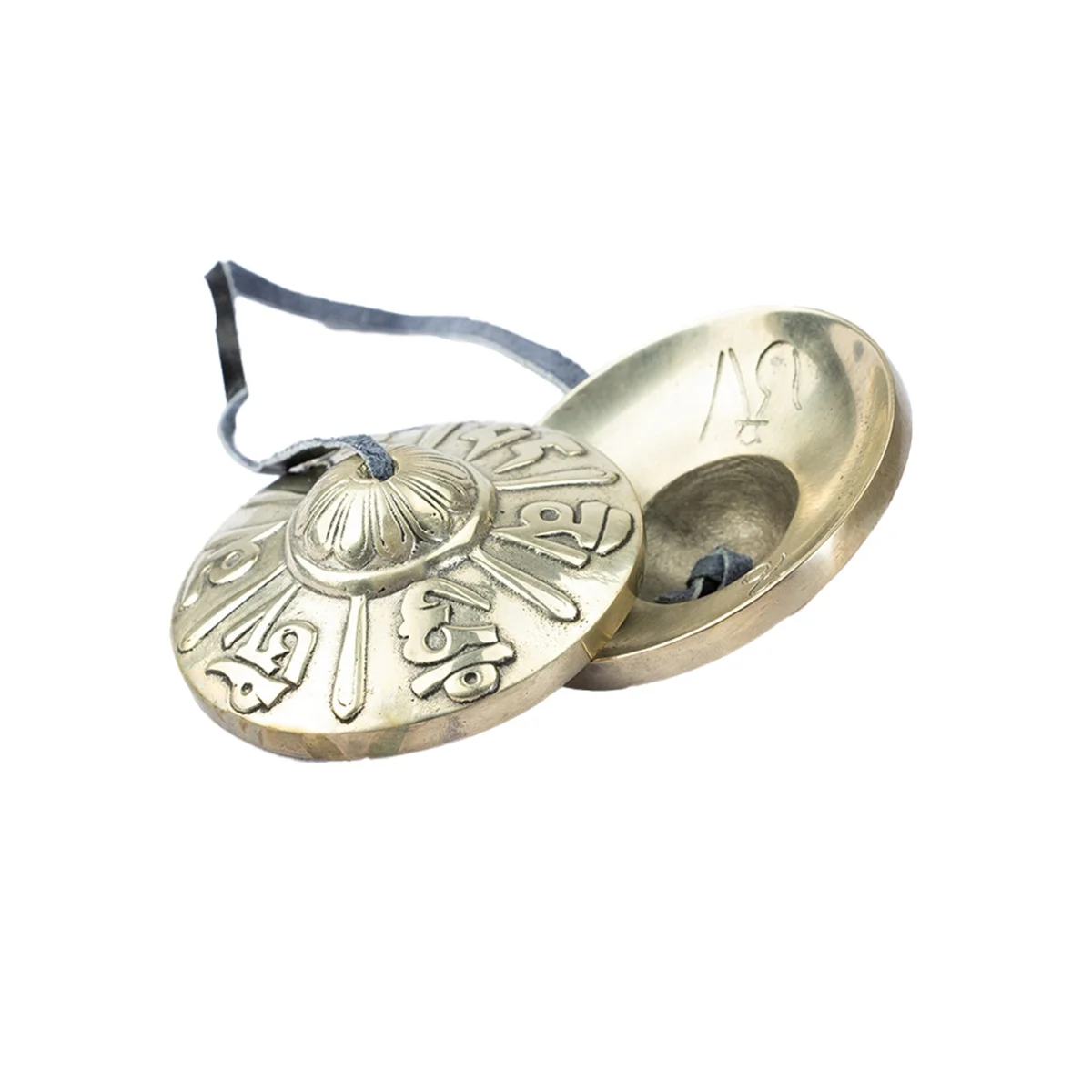 

3-Inch Tibetan Dingsha , Meditation Sanskrit Rune , Yoga Buddhism, Relaxation Instruments