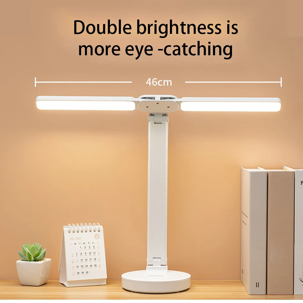 

Table LED Lamp Portable Adjustable 3 Gear Lighting USB Interface Desk Light