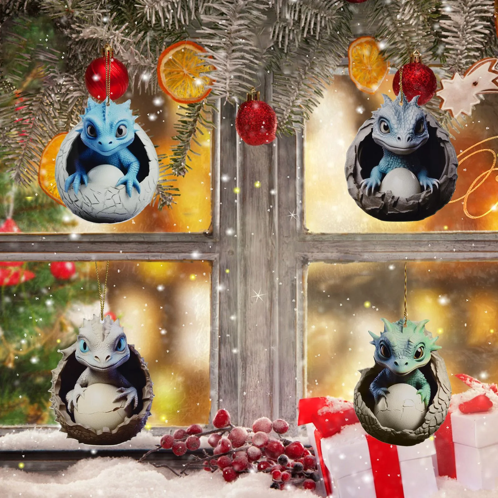 Красочный декоративный кулон в виде динозавра украшение для праздника подвески