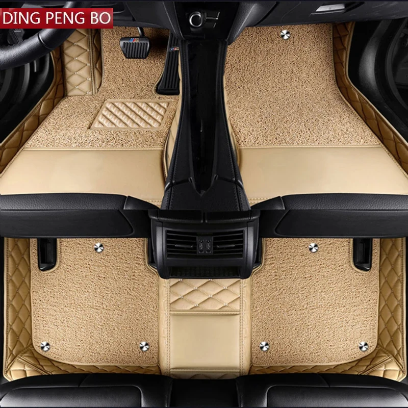 Двухслойный автомобильный напольный коврик под заказ для Mercedes Benz GLA X156 H247 2019-2023 GLB