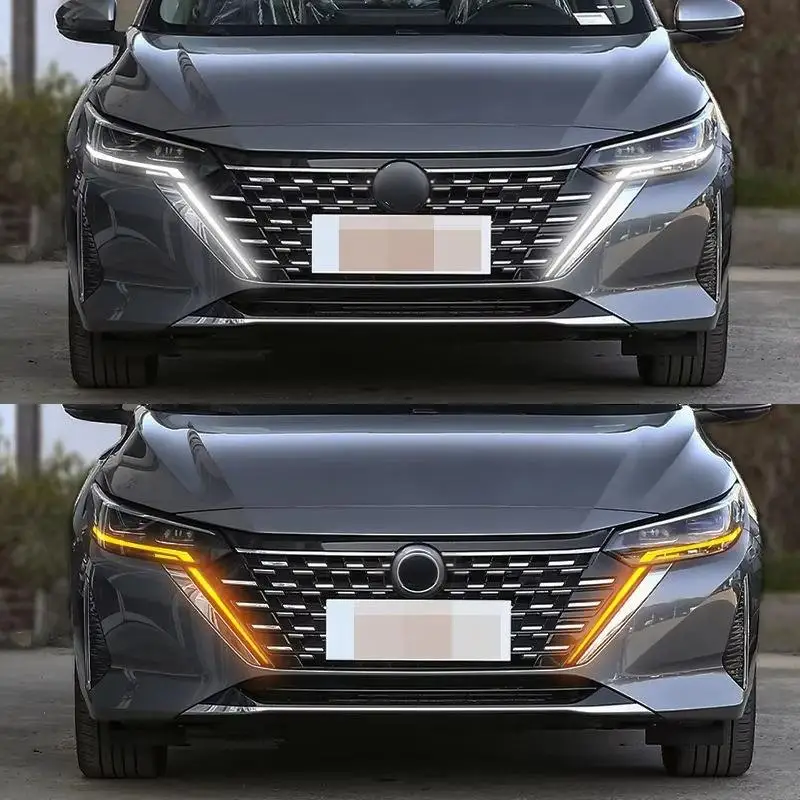 Светодиодные дневные ходовые огни для Nissan Sentra Sylphy 2023 2024 2025 с функцией поворотника (art.: 3920dcf970c24) - 3920dcf970c24