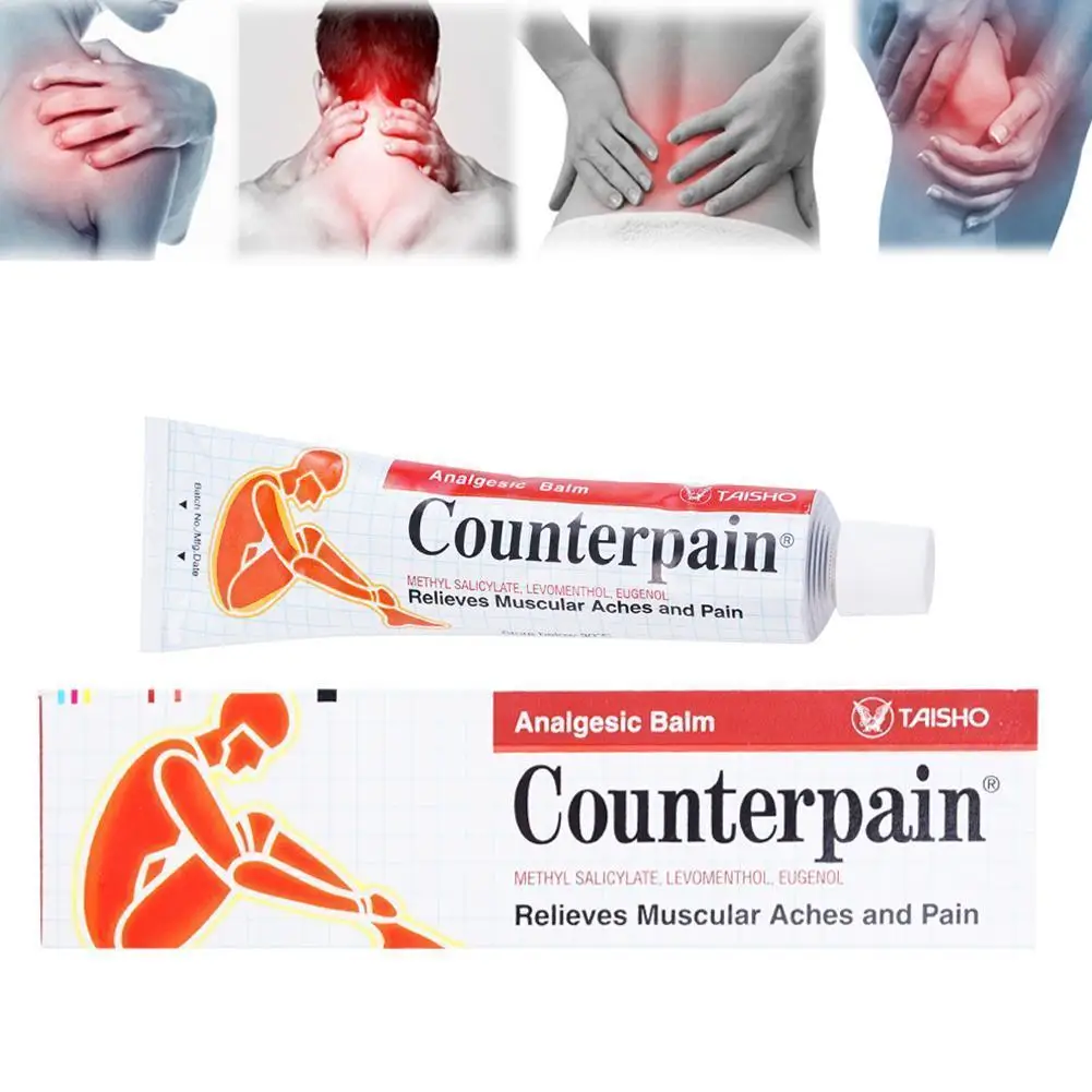 120 г Таиланд Counterpain Прохладный горячий анальгетический бальзам крем от артрита